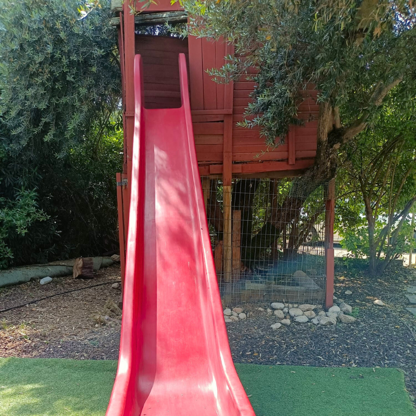 Tree House Slide
