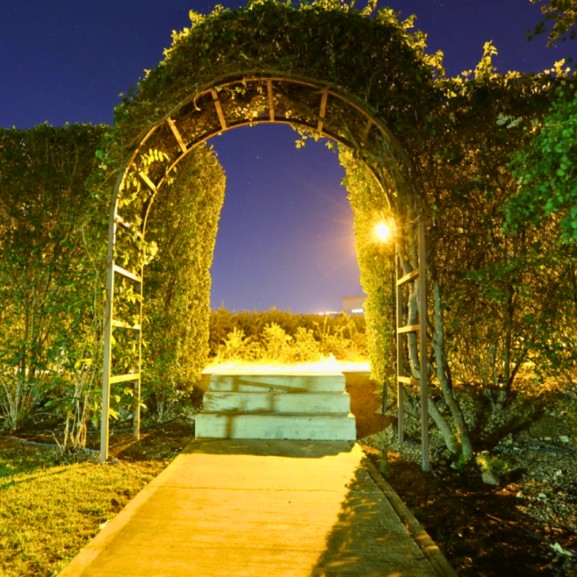 Entrance to the Villa